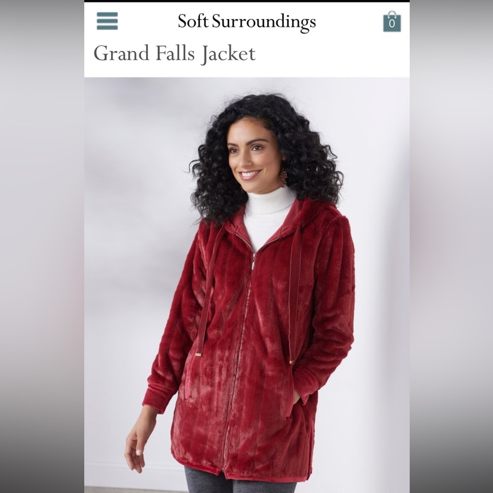 Soft Surroundings Grand falls Jacket